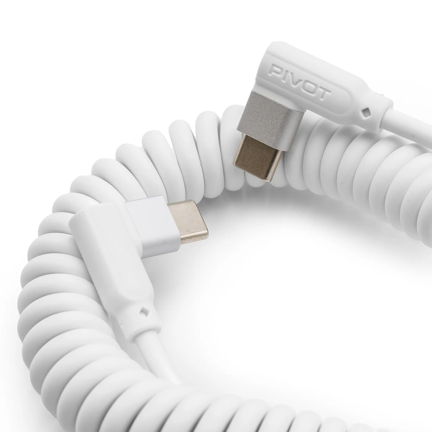 Coiled USB-C to USB-C Charging Cable (1 meter) - Image 3