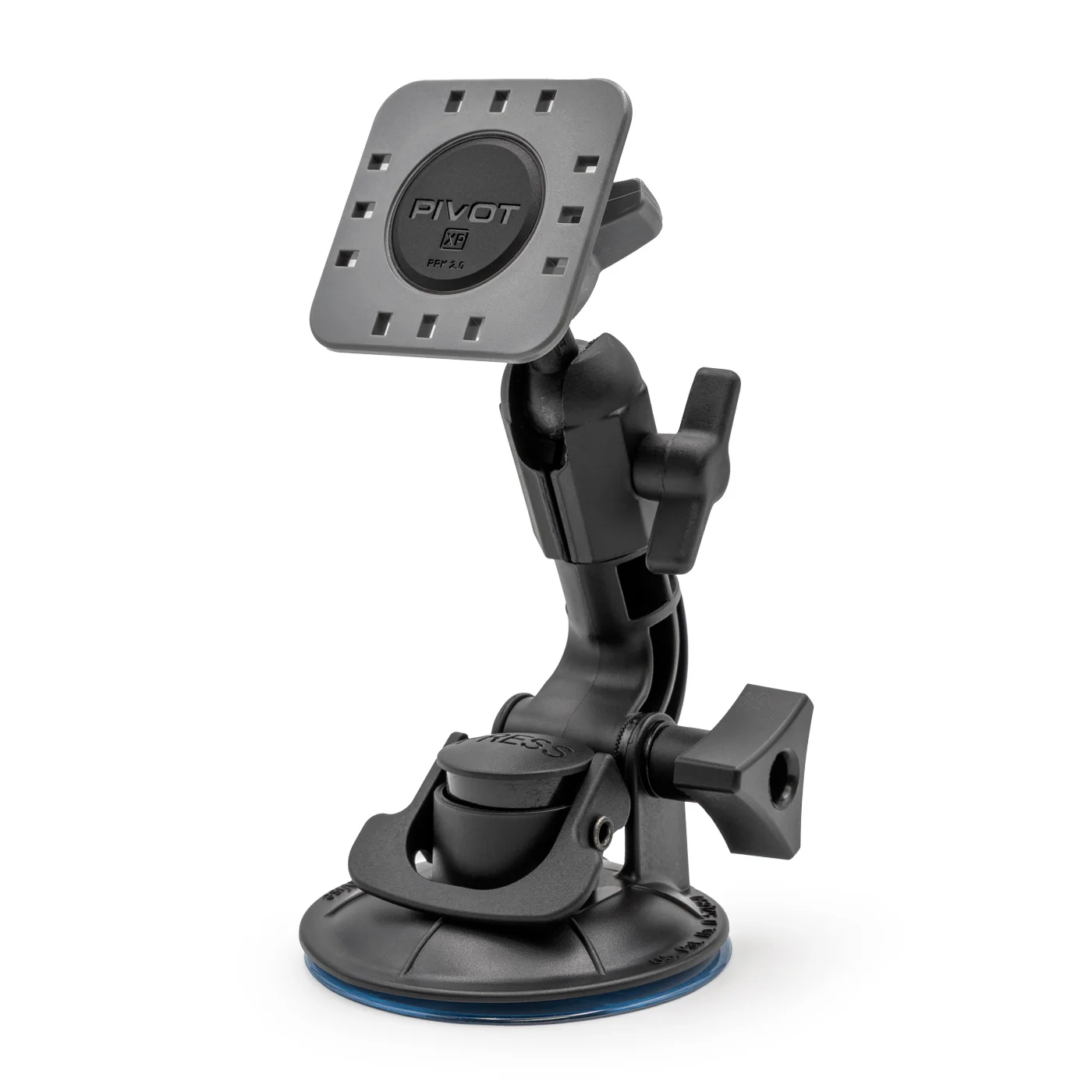 Single Suction Cup Mount w/PPK-XP Mounting Plate Bundle